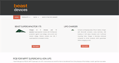 Desktop Screenshot of beastdevices.com